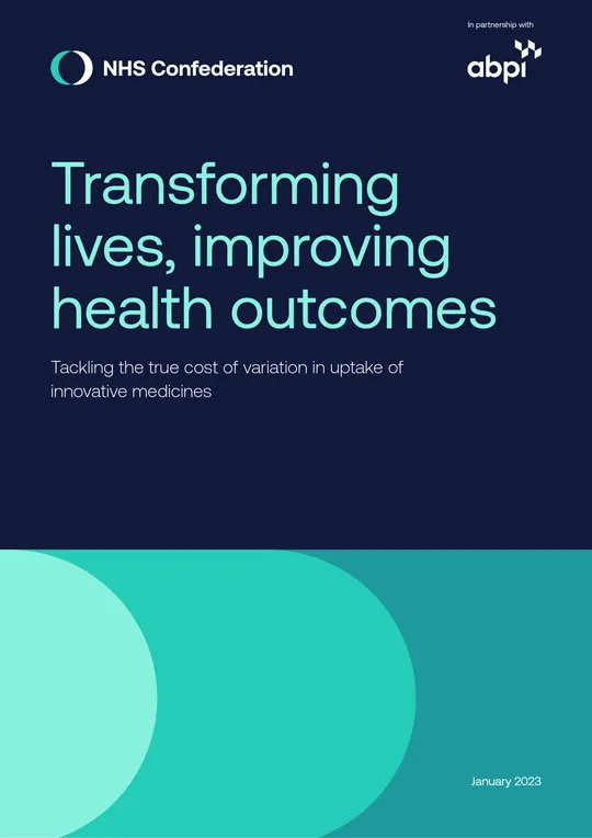 Transforming  lives, improving health outcomes
