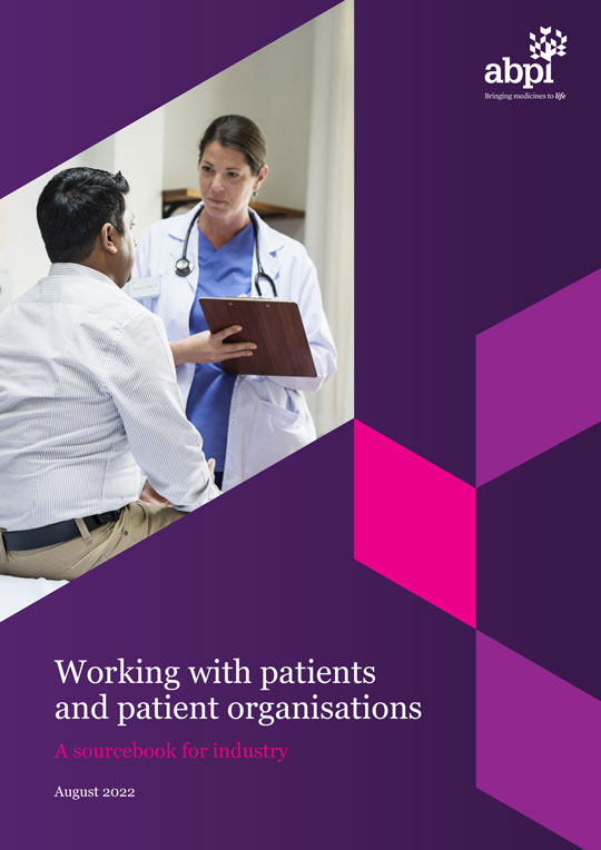 Working with patients and patient organisations - A sourcebook for industry 2022